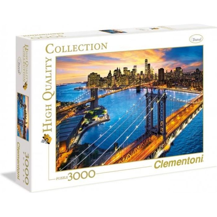 Clementoni - 33546 - 3000 Pezzi - New York