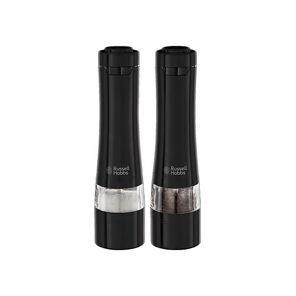 Set Macina Sale E Pepe - Russell Hobbs - 28010-56/rh - Macinazione Fine O Grossa - Luce Led - Nero