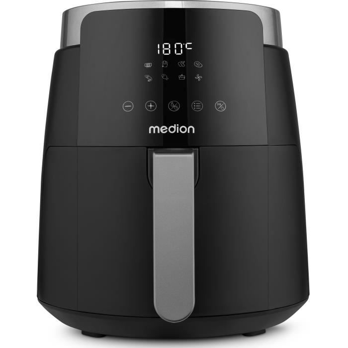 Friggitrice Ad Aria Calda - Medion - Md13030 - 4,7 L - Digitale - 1500 W - Nero