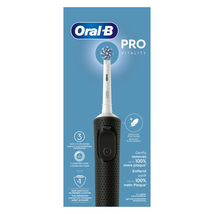 Spazzolino Da Denti - OraL-B - Vitality Pro - Nero - Elettrico