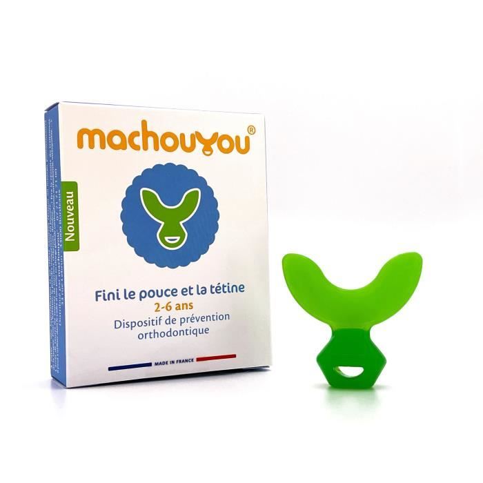 Ciuccio - Machouyou - Kiwi - Da 2 A 6 Anni - Silicone Senza Bpa