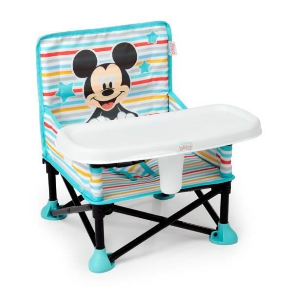 Disney Baby Rialzo Per Sedia Topolino, Rialzo Pop 'n Sit, Per Interni Ed Esterni, Pratico E Compatto, Chiusura Rapida, Blu