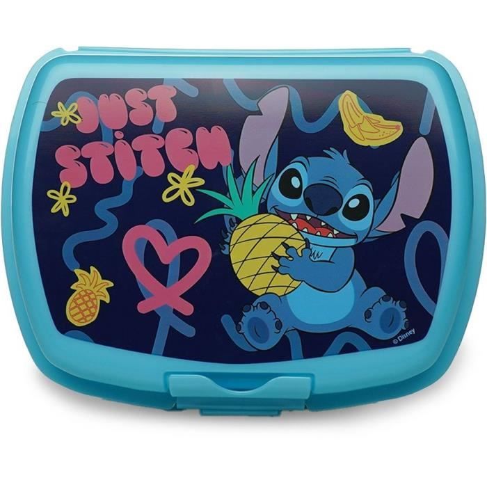 Porta Pranzo - Thermobaby - Lilo & Stitch - Senza Bpa - 18 X 14 X 6 cm