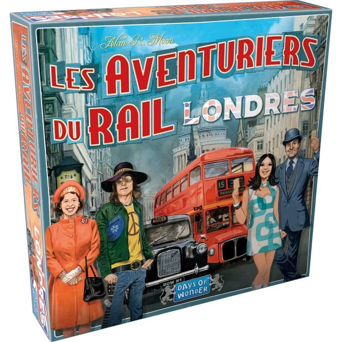 Days Of Wonder § Ticket To Ride: Londra § Gioco Da Tavolo § Età 8+ § 2-4 Giocatori § 10-15 Minuti