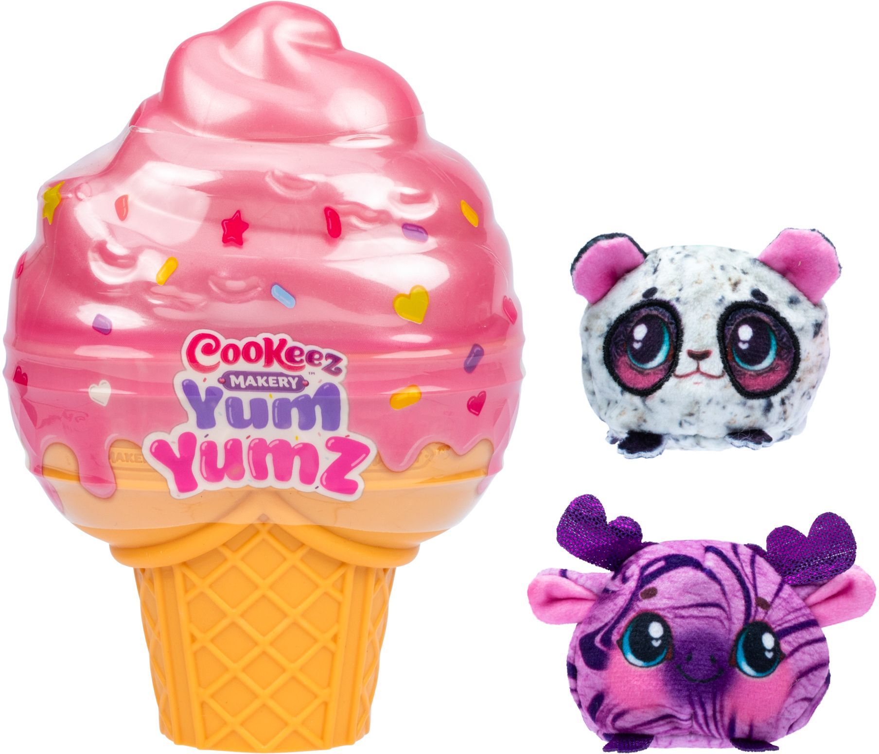 Peluches - Cookeez Makery - Helado Doble Yum Yumz - Modelo Aleatorio