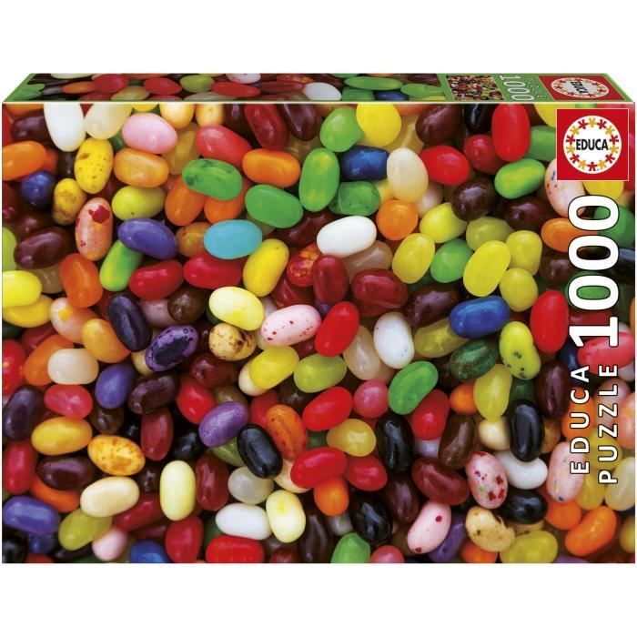 Puzzle - Educa - Dolci - 1000 Pezzi - Multicolore - Per Adulti - Per Interni
