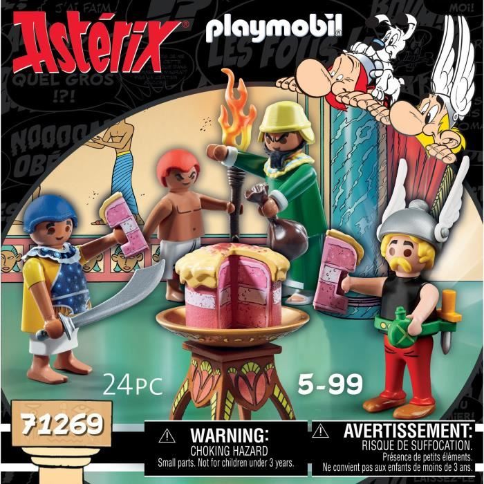 Playmobil - 71269 - Asterix: Amonbofis E La Torta Avvelenata - Image 4