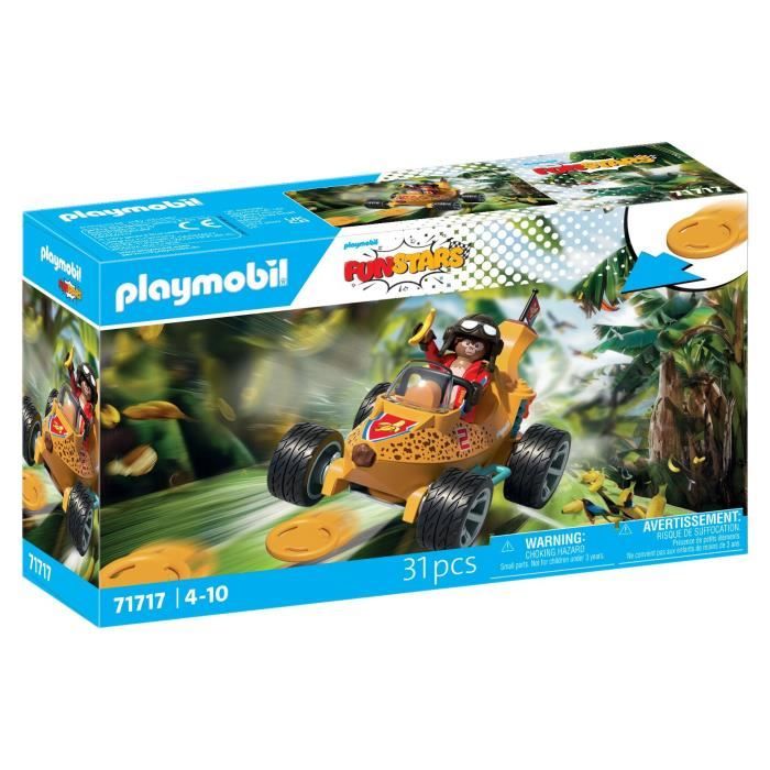 Playmobil 71717 Banana Kart, Funstars, 31 Pezzi, Dai 4 Anni In su