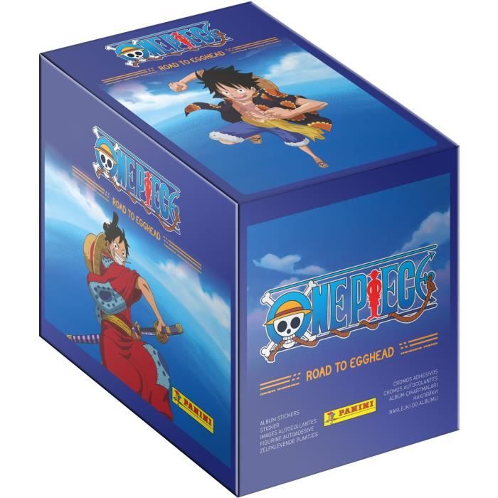Box - Panini - One Piece Road To Egghead - 8 Bustine Protettive - 64 Carte