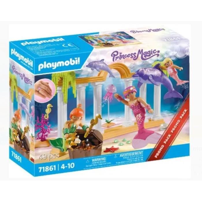 Playmobil 71861 Tesoro Della Sirena Con Delfini, Confezioni Promozionali