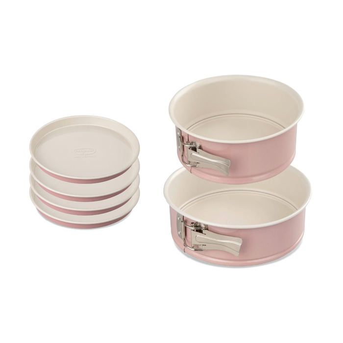 Set Di 2 Tortiere E Tortiere A Strati - Dr Oetker - Retro - 18 E 20 cm