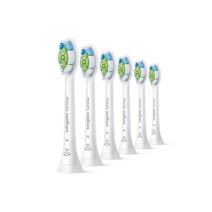 Testine Per Spazzolino Philips Sonicare Hx6066/87 Optimal White, Confezione Da 6