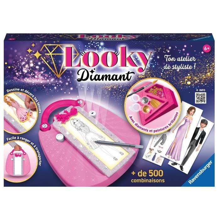 Ravensburger–looky Diamant–fashion Design–diamanti–dipinti Brillanti–relax E Attività Creativa–creatività–6 Anni–23856