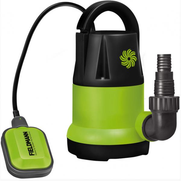 Bomba Sumergible Fieldmann Fvc 2001-Ec 250 Vatios Caudal Máximo 5000 L/h Profundidad 5 M
