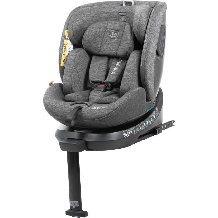 Seggiolino Auto - Babyauto - Core - Gruppo 0/1/2/3 - 40 / 150 Cm - I-Size - Isofix - Girevole - Reclinabile - Riduttore - Grigio