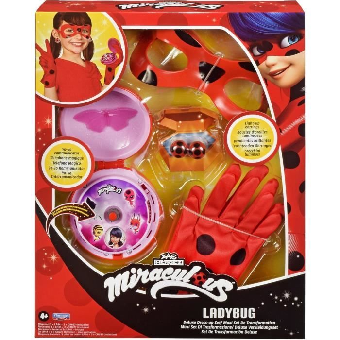 Set Di Trasformazione Deluxe - Bandai - Miraculous - P50619 - Ladybug