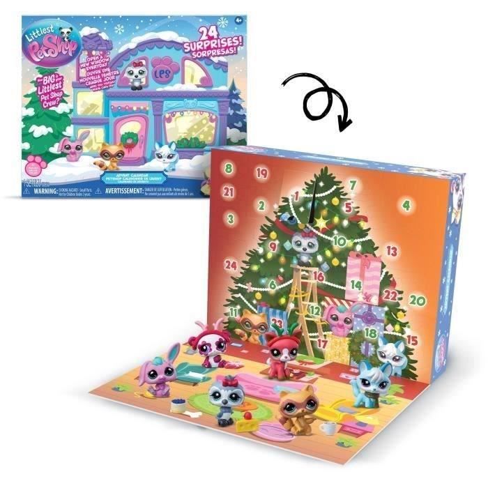 Calendario Dell'avvento - Bandai - Littlest Pet Shop - Bf00758 - Edizione 2025