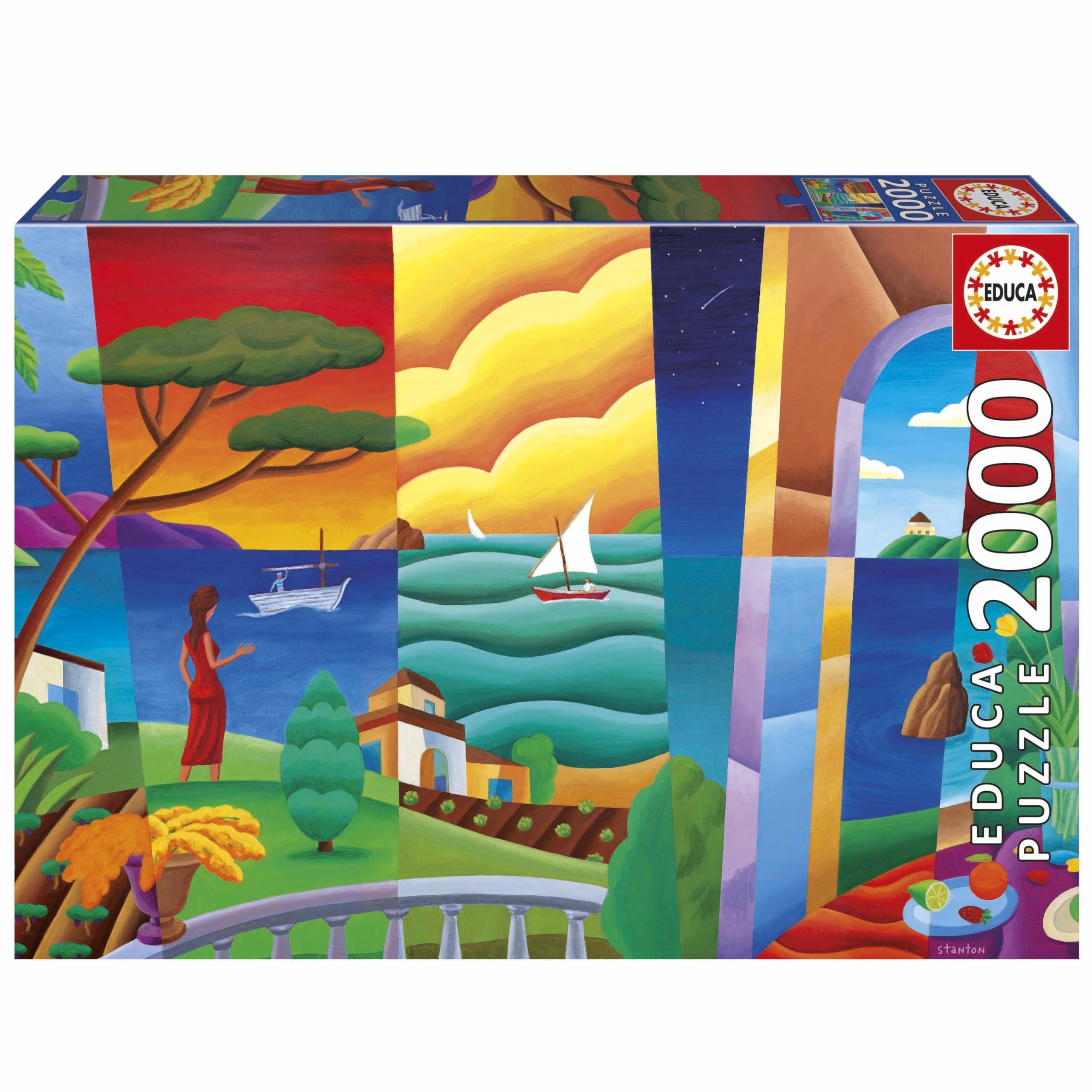 Puzzle - Educa - Philip Stanton, Penelope Attends - 2000 Pezzi - 96x68 Cm - Per Adulti