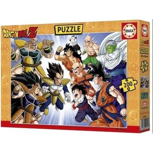 Puzzle - Educa - Dragon Ball Dbz - 200 Pezzi