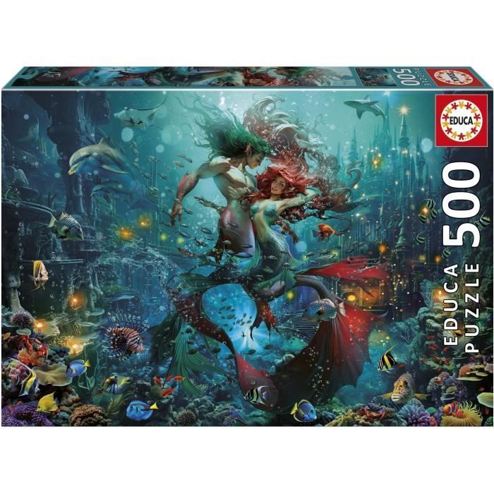 Puzzle - Educa - Atlantide - 500 Pezzi