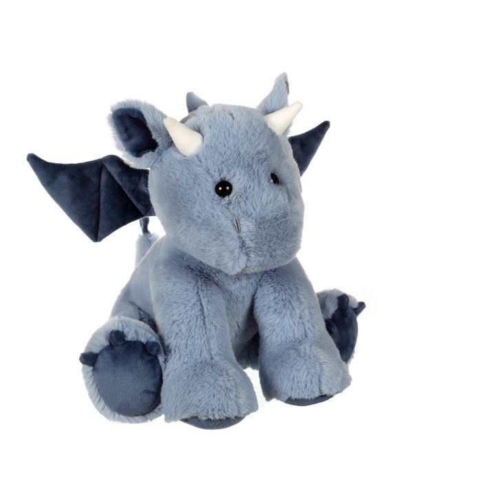 Peluche - Gipsy Toys - Drago Floppy - 30 Cm - Blu