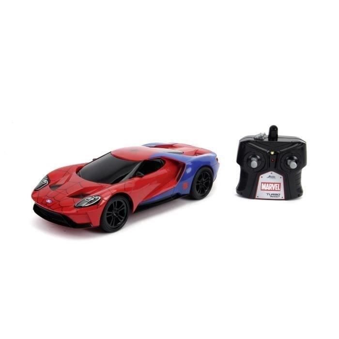 Jada - Marvel Spiderman Rc 1/16 Ford Gt - Età 6+