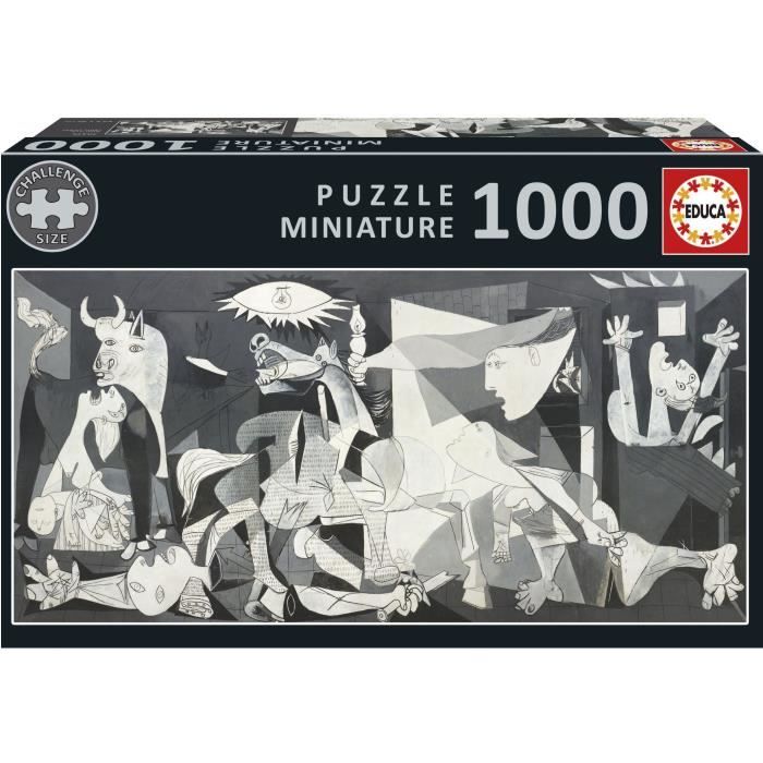 Puzzle - Educa - Guernica, P. Picasso Miniatura - 1000 Pezzi