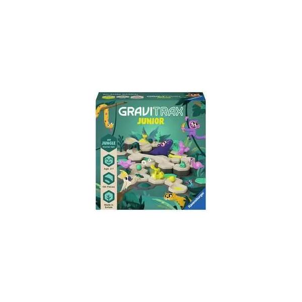 Gravitrax Junior - Starter Set My Jungle 97 Pezzi - Circuito Di Biglie - Gioco Di Costruzioni Creative - Ravensburger - Dai 3 Anni In su