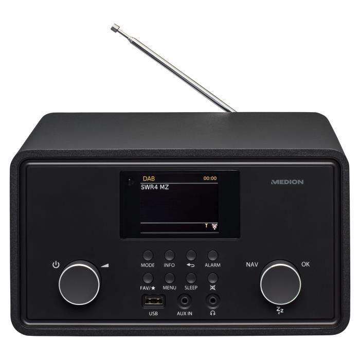 Radio Internet - Medion - Dab - Bluetooth - 2x10w Rms - Nero