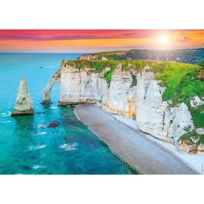 NathaN-Puzzle 1000P-Le Scogliere Di EtretaT-Adulti E Bambini Dai 14 AnnI-Puzzle Di Qualità SuperiorE-Si Adatta PerfettamentE-12000920