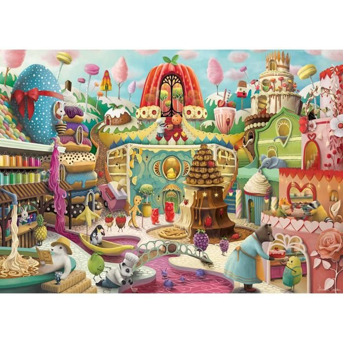 Puzzle Da 1000 Pezzi: Sweet Street