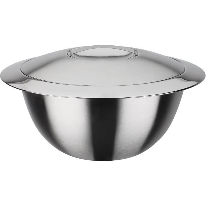 Insalatiera Termica - Gsw - Design - 30 Cm - Doppia Parete - Acciaio Inox