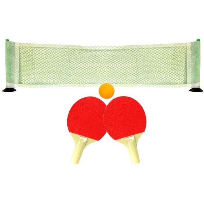 Mini Set Da Ping Pong - Space Court - 2 Mini Racchette + 1 Pallina