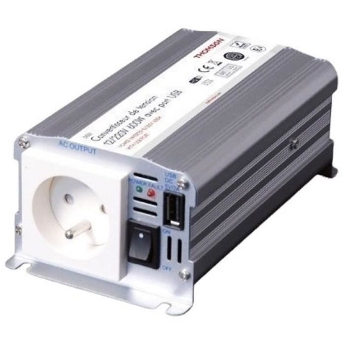 Convertitore Di Tensione - Thomson - 12/220 V - 600 W - Con Presa Usb
