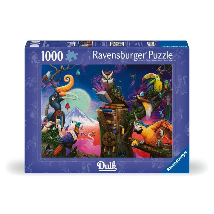 Puzzle - Ravensburger - Canti Degli Uccelli Scomparsi - 1000 Pezzi - Multicolore - Dai 14 Anni