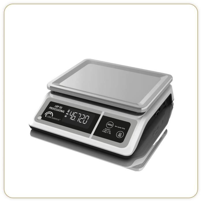 Bilancia Professionale - Lbp 50 Professional - Usb - Grigia - Little Balance - Bilancia Da Cucina - 50 kg