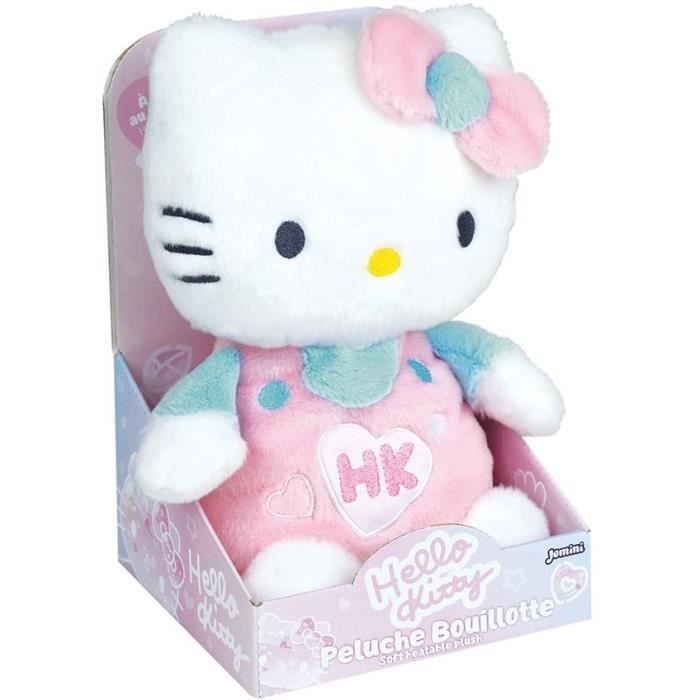 Borsa Dell'acqua Calda Di Peluche - Hello Kitty - Jemini - Morbida - 21 cm