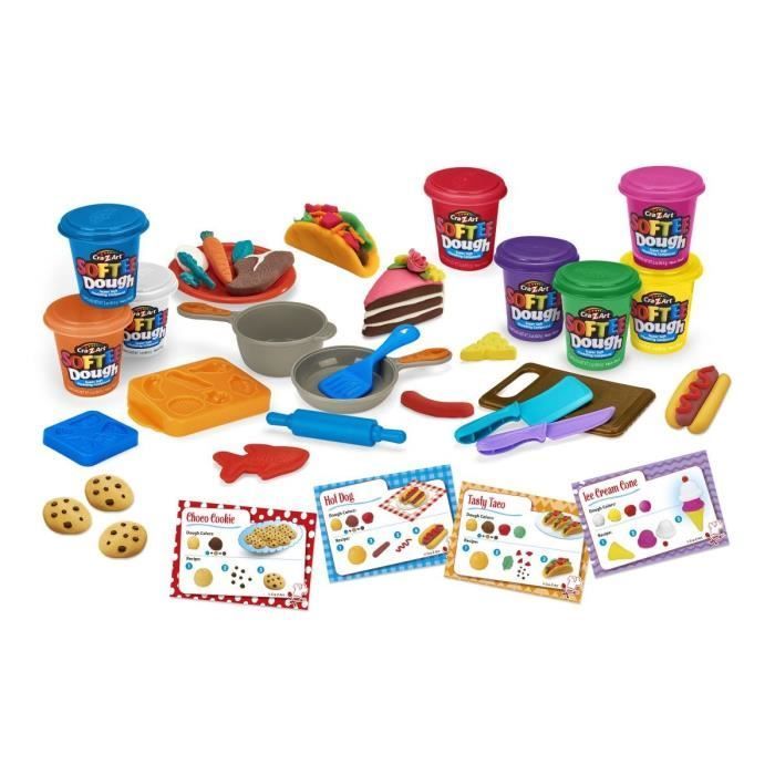Lexibook - Kit Di Pasta Modellabile Morbida E Modellabile Super Chef