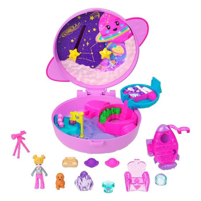 Polly Pocket - Juego De Exploración Espacial - Juguete De Viaje - Polly Pocket - Jcb18