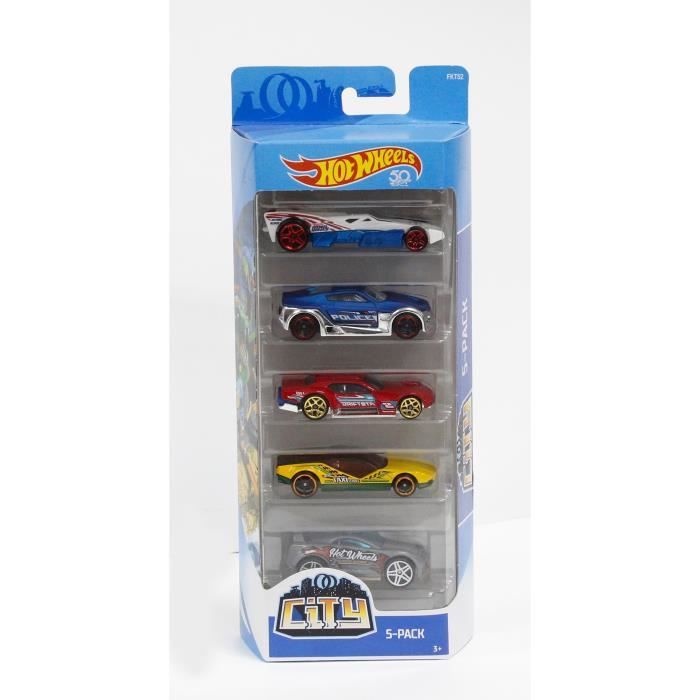 Scatola Di Hot Wheels 5 Voitur