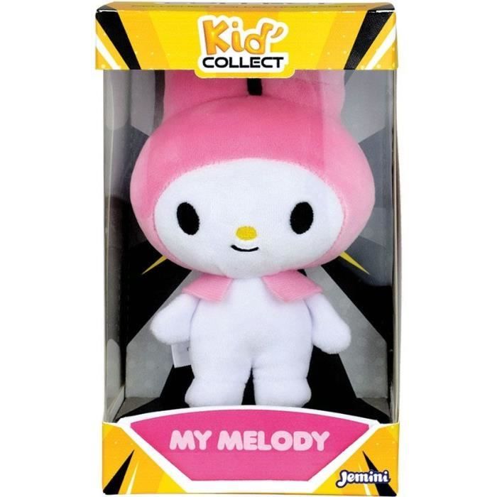 Peluche Da Collezione My Melody - Jemini - Hello Kitty - Kid'collect +/- 13 cm