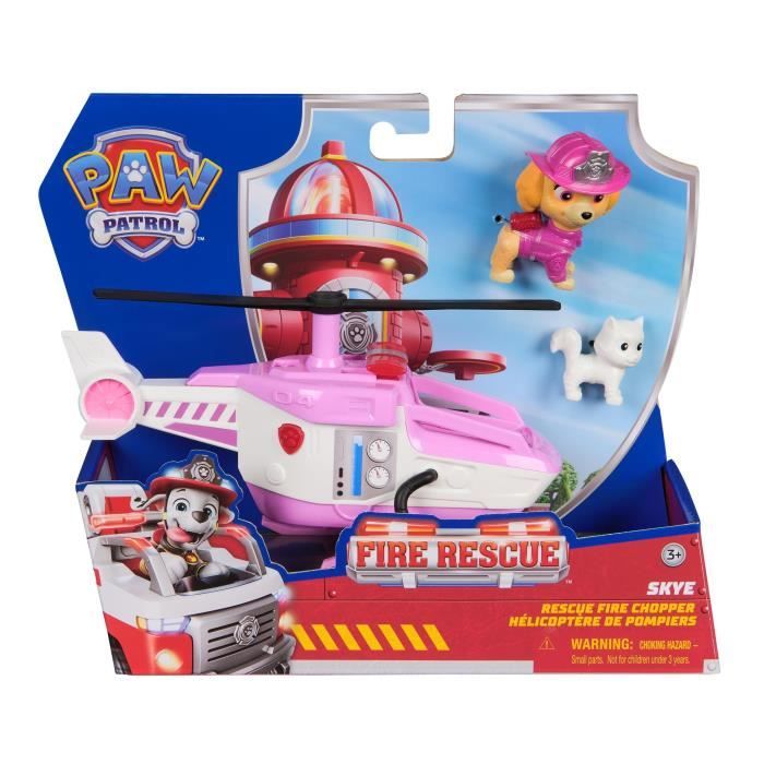 Stella Figurine - Veicoli + 2 Gattini - Dai 3 Anni - Vigili Del Fuoco - Paw Patrol