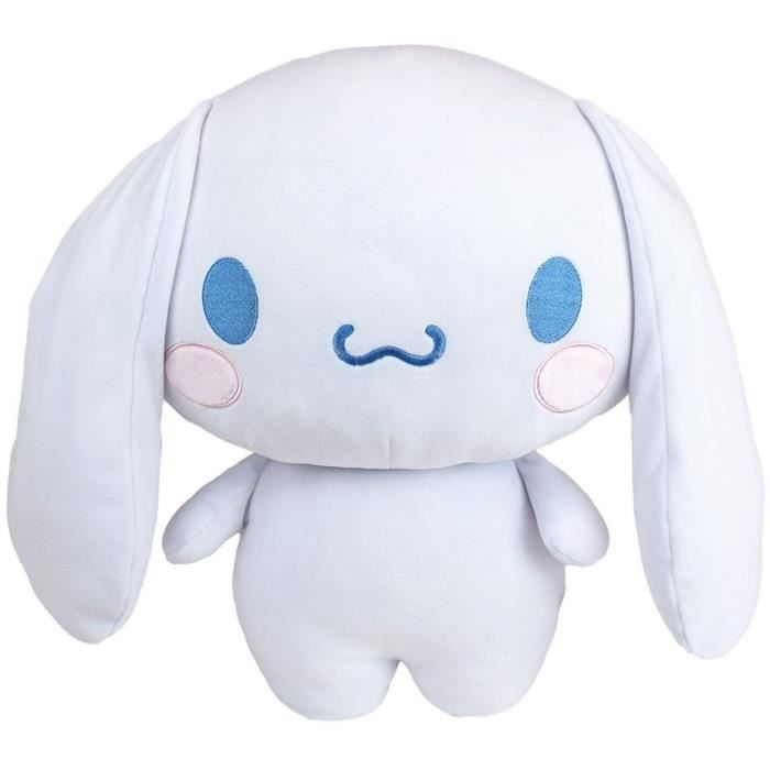 Cuscino Di Peluche Squishy Cinnamoroll - Hello Kitty - Jemini - Morbido E Soffice - +/- 40 cm