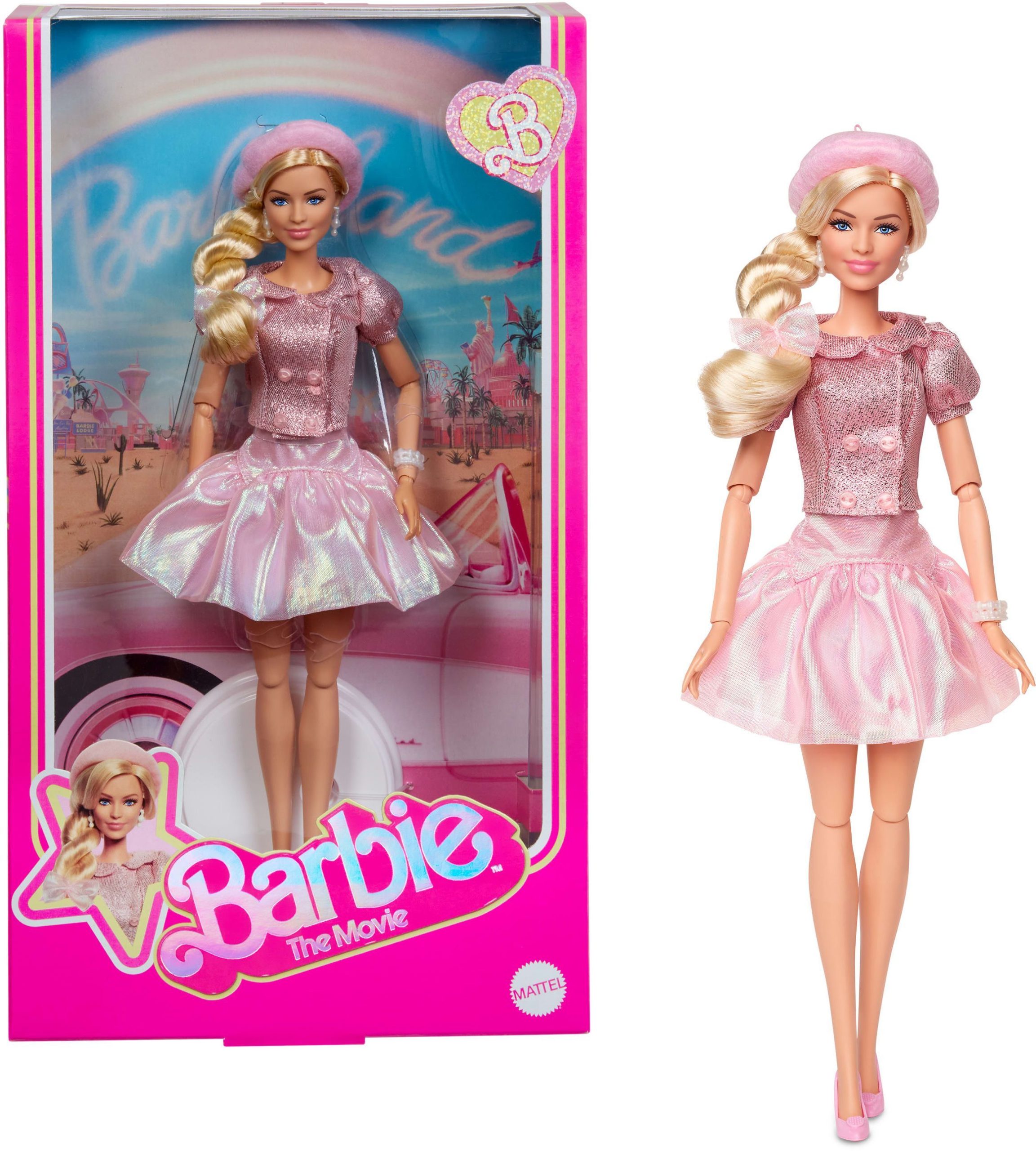 Barbie - Bambola Del Film - Basco Rosa - Barbie - Jbj53