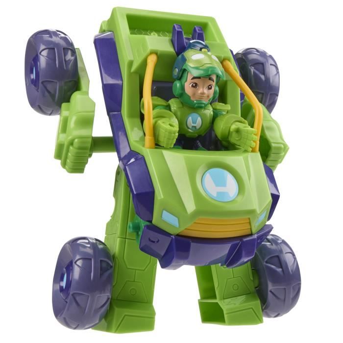 Armatura E Veicolo Mecha 2 In 1 Di Iron Hulk, Marvel Iron Man E I Suoi Fantastici Amici, Dai 4 Anni In su