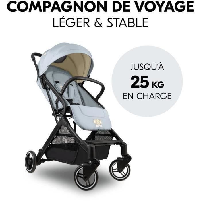Hauck - Passeggino Compatto - Travel N Care - 4 Ruote - Chiusura Con 1 Mano - Simba