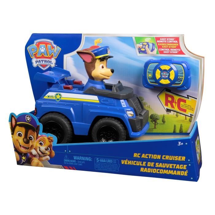 Veicolo Telecomandato Chase - Effetti Luminosi - Età 3+ - Paw Patrol