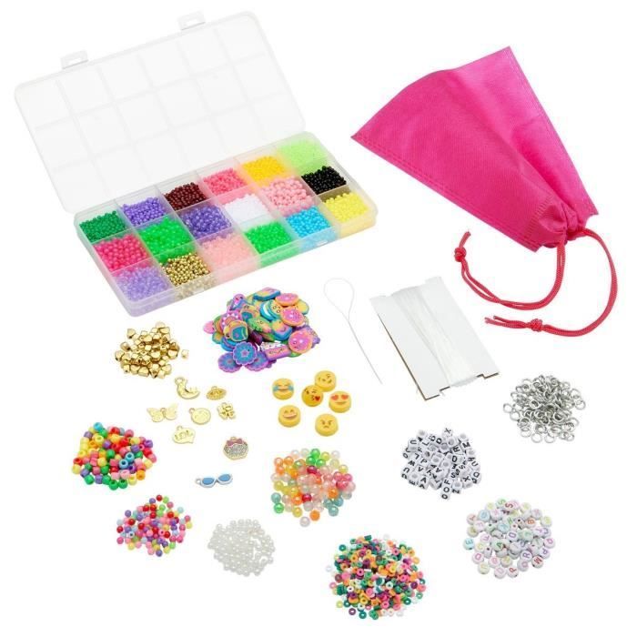 Lexibook - Laboratorio Di Creazione Di Braccialetti Dell'amicizia Con Perline