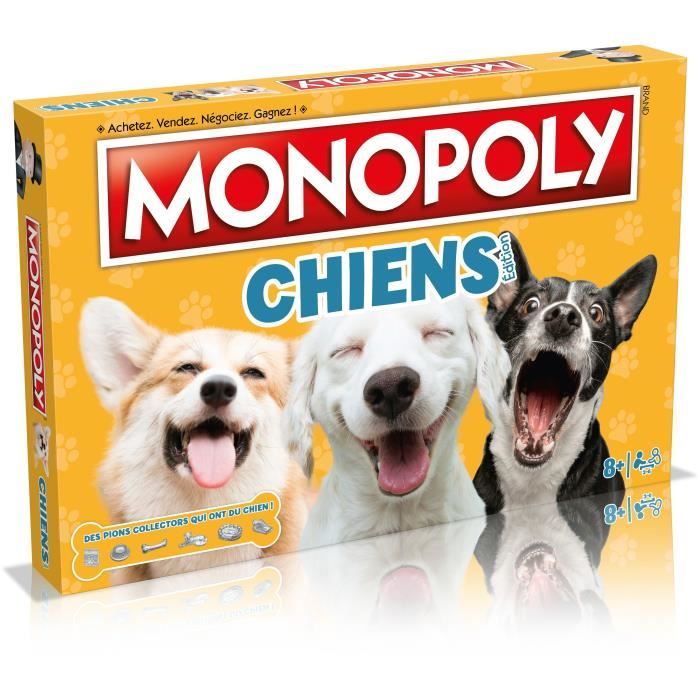 Monopoli Cani - Gioco Da Tavolo - Mosse Vincenti - Monopoli Con Cani Di Razze Diverse.