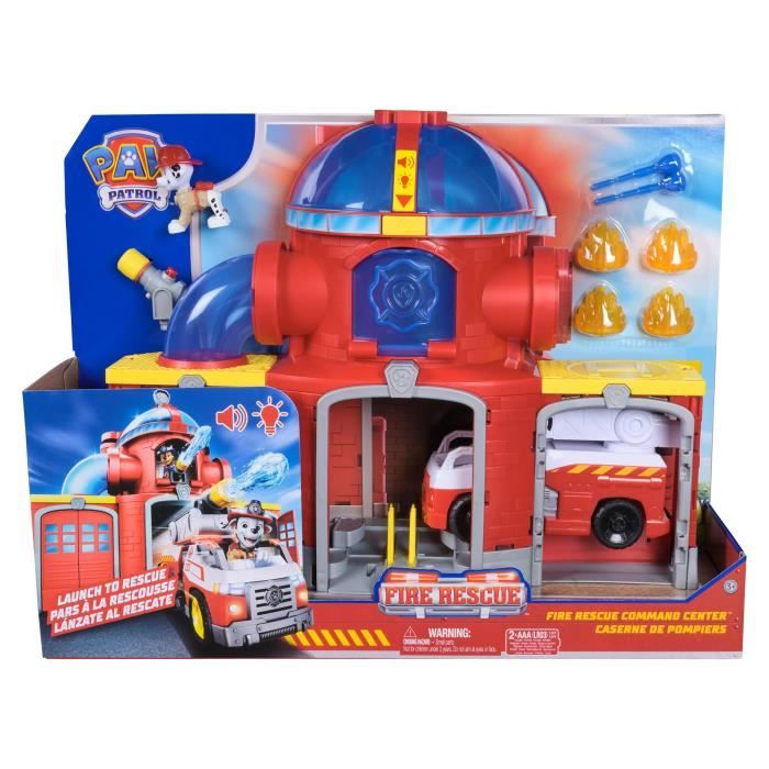 Caserma Dei Pompieri - Dai 3 Anni In Su - Soccorso Antincendio - Paw Patrol
